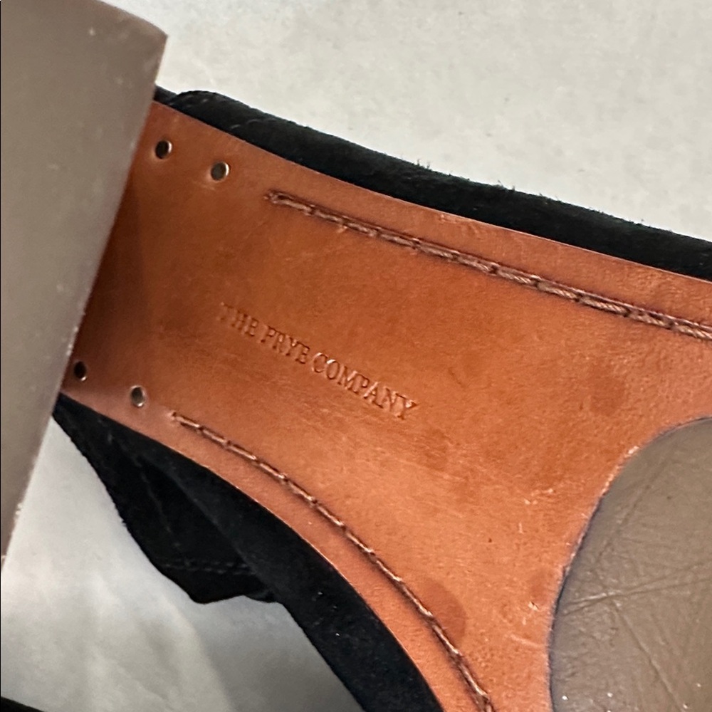 Frye Karissa Black Suede Mule - Picture 7 of 11